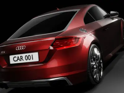 Audi TTs 3D model