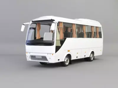 prestij supperdelux bus 3D model