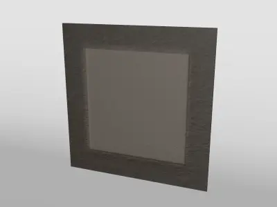 Square Frame Low-poly 3D model