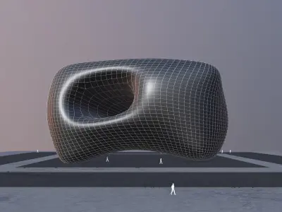 Building in concept 23-0004 3D model