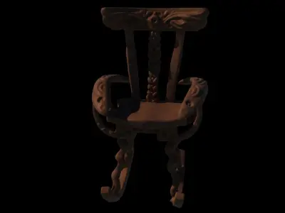 rooking chair Free 3D model