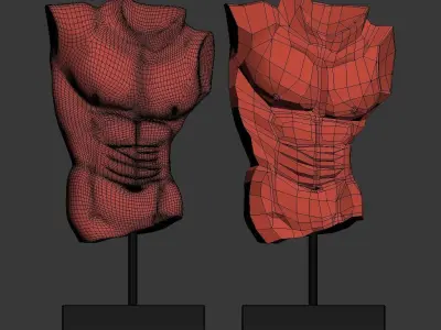 Body Sculpture Apollo 3D model