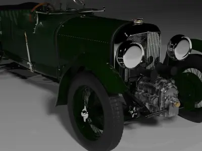 Bentley Speed Six 1929 200hp 3D model