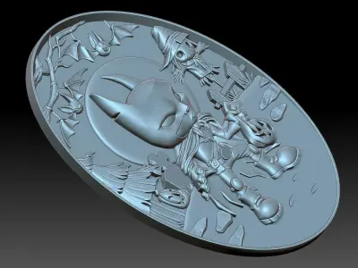 Batman 3D print model