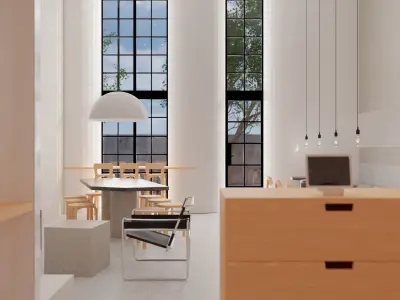 Bauhaus House 3D model