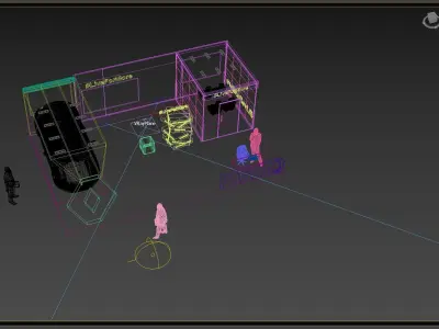 Car Display 3D model