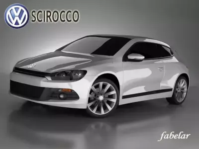 Volkswagen Scirocco 3D model