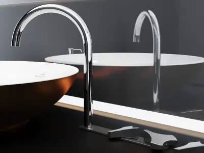 Bathroom set 3D model