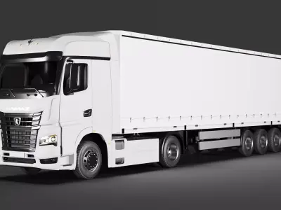 KAMAZ 54901 TRUCK 3D model