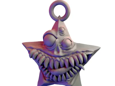 MimiChristmas ornament with bow 3D print model