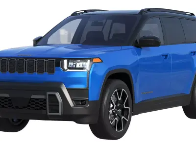 Jeep Cherokee 2026 3D model