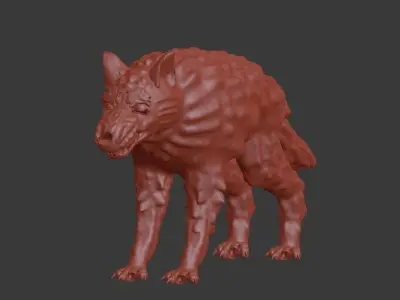 Wolf 3D 3D model