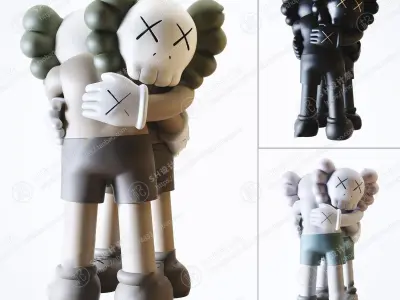 Kaws doll  Quantity 18 3D print model