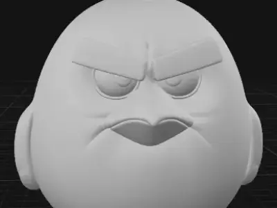 Terence Angry Birds 3D print model