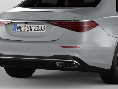 Mercedes-Benz S-Class 2021 3D model