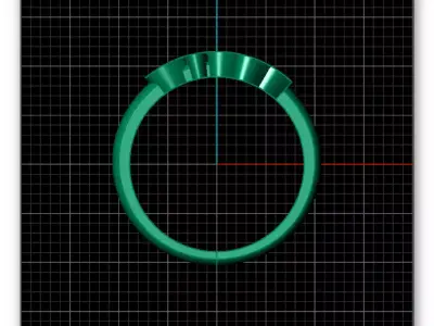 free gold ring free Free 3D print model purchase
