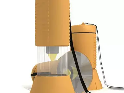 flashlight 01 3D model