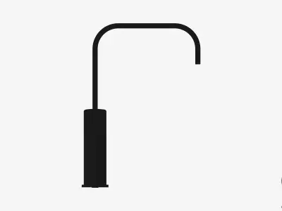 Sink Mixer - Luxury - Bold Low-poly 3D model