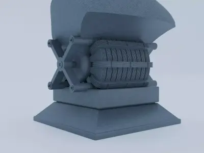 Nikola Tesla Bust AC Motor Inventor Free 3D print model