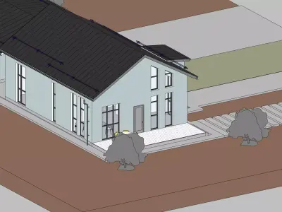 Revit House 03 3D model