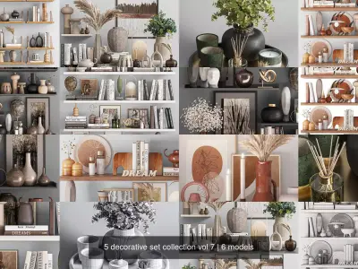 5 decorative set collection vol 7