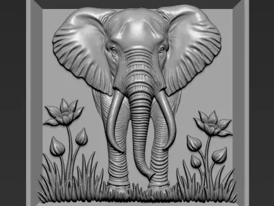 Elephant A10 3D print model