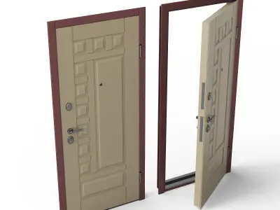 Lanola Door 3D model