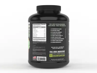 Protein Powder 3D model