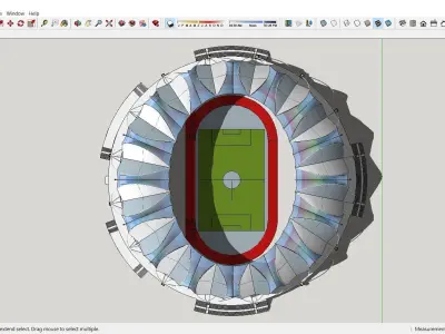Sketchup Sport - Stadium 109 3D model