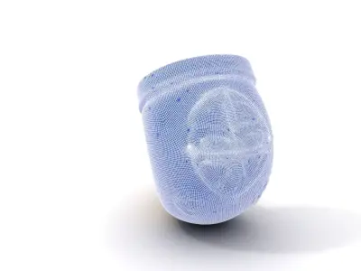 Ornate Ivory Pipe model pack Low-poly 3D model