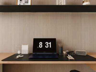 3D model of interior study 3D model shop