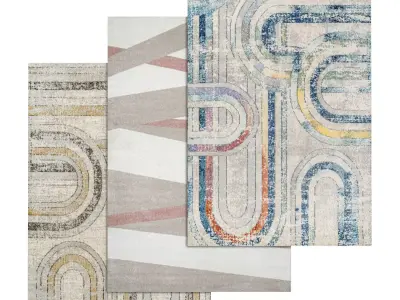 Rug Set 600 3D model