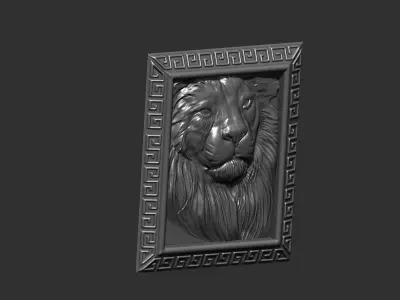 lion head 3D print model order