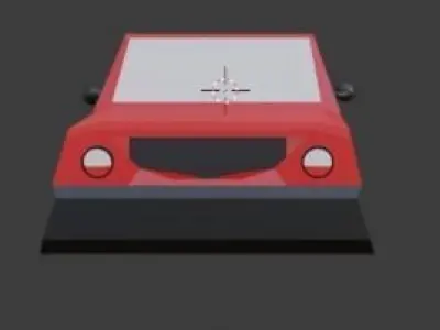 LOW-POLY CAR Low-poly 3D model buy