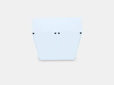 BESTA Display cabinet Low-poly 3D model