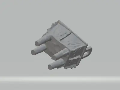 Chinese Ding Furnace Incense 3D print model