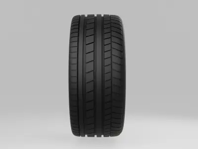 Audi R8 V10 plus 2016 Wheel 3D model