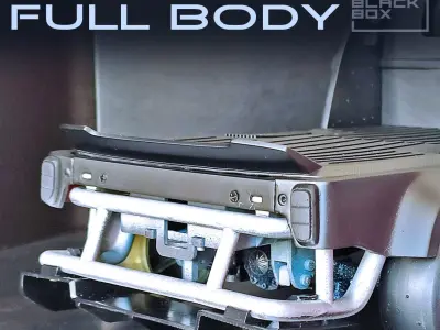 WPL D12 RC FULLBODY  by BLACKBOX 3D print model