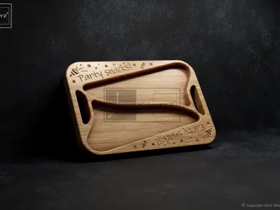 Celebration Pack - CNC Files for Wood 3D model