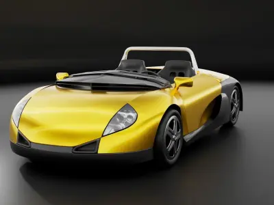 Renault spider  3D model