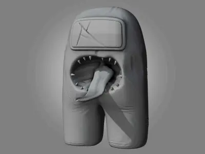 Among Us Imposter Free 3D model