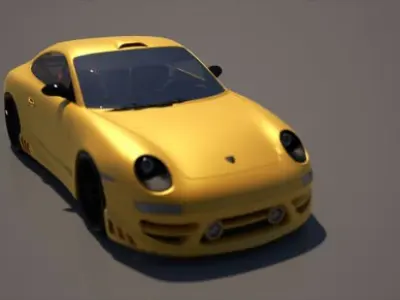 Porsche carrera 3D model