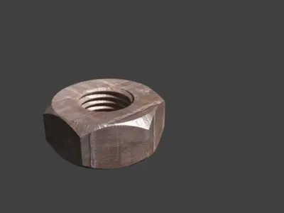 vidaa wooden nut 3D model