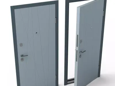 Efade Door 3D model