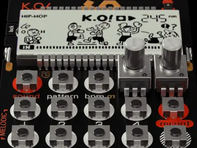 Pocket Operator KO 3D model