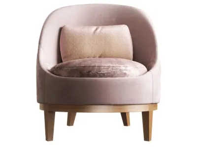 Piet Boon BELLE armchair and loveseat sofa SET 3D model