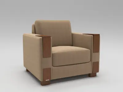 Squareton sofa 3D model