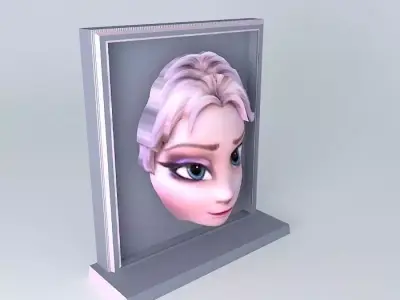 ELSA 3D  Sculpture Free 3D model