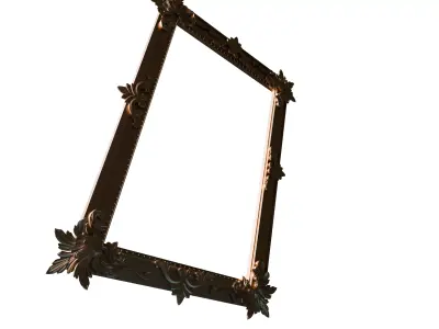 Mirror frame Free 3D model