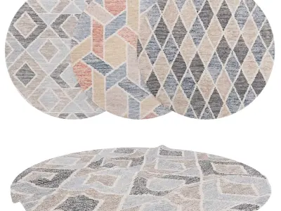 Rugs No 554 Low-poly 3D model